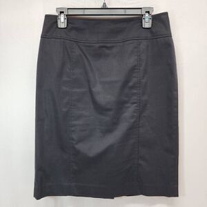 Talbots Size 6 Black Pencil Straight Skirt Business Career U